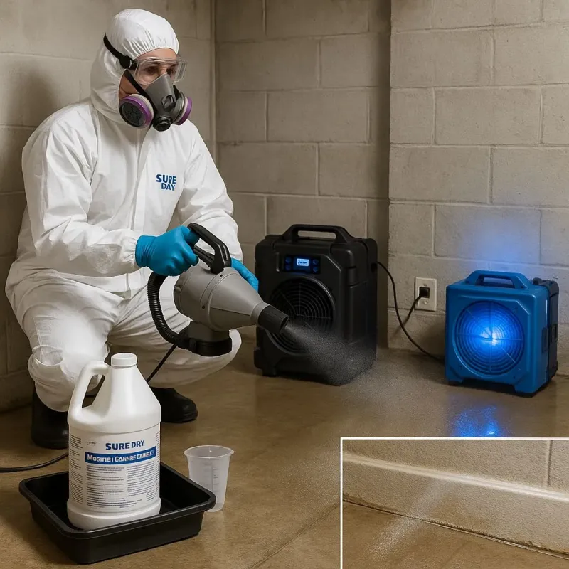 Sanitization and Odor Removal process in Gladwin, MI