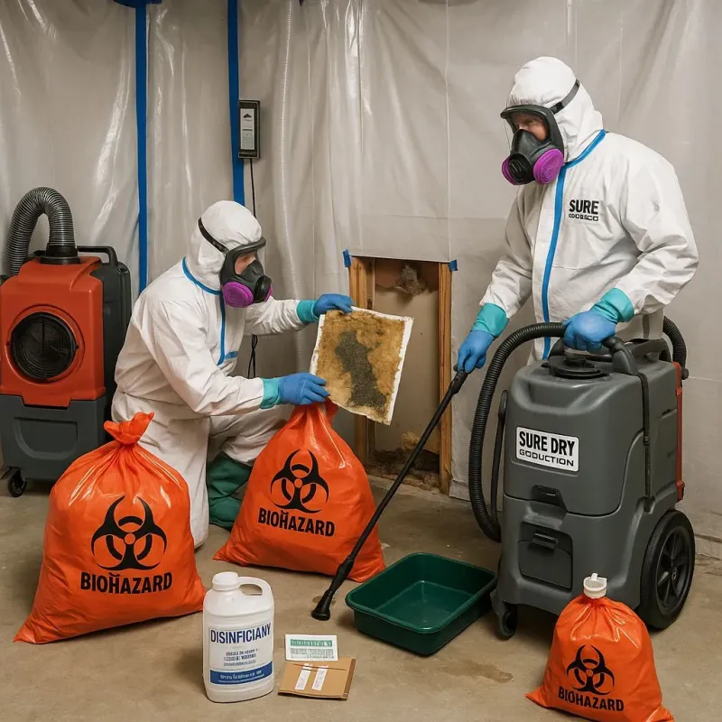 Contaminated Water Handling Protocols process in Gladwin, MI