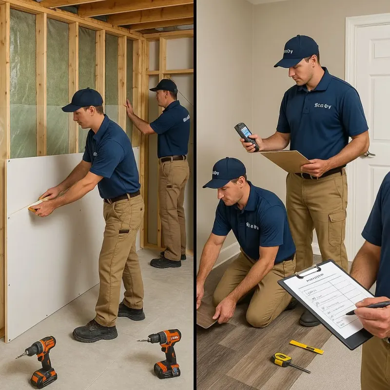 Repairs and Reconstruction process in Gladwin, MI