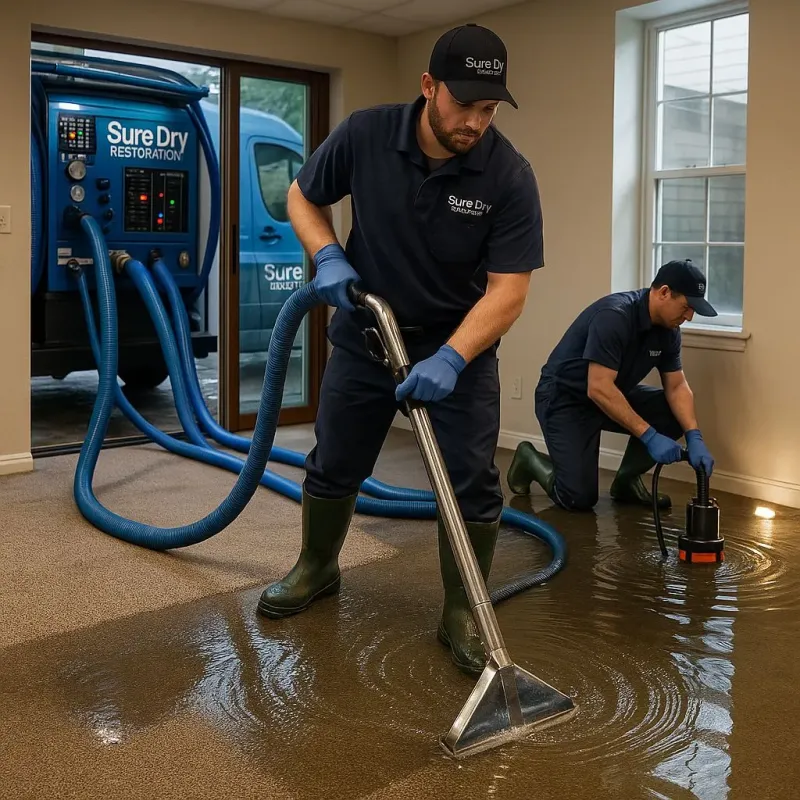 Water Extraction and Removal process in Gladwin, MI